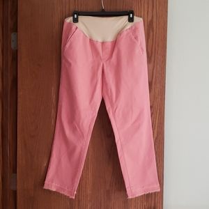 Loft maternity crop pants sz 8 NWT